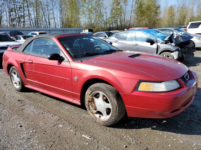 1FAFP45X8XF211561 - 1999 FORD MUSTANG GT MAROON photo 4