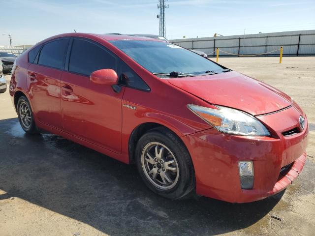 JTDKN3DU6A0037547 - 2010 TOYOTA PRIUS RED photo 4