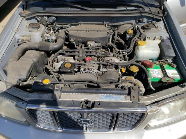 JF1SF65651H757198 - 2001 SUBARU FORESTER S SILVER photo 11