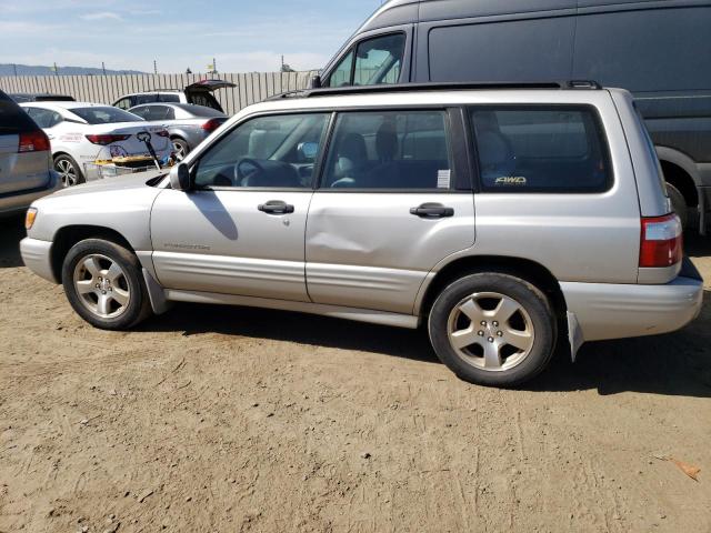 JF1SF65651H757198 - 2001 SUBARU FORESTER S SILVER photo 2
