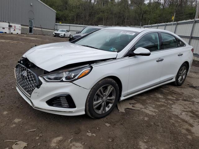 5NPE34AF0KH811018 - 2019 HYUNDAI SONATA LIMITED WHITE photo 1