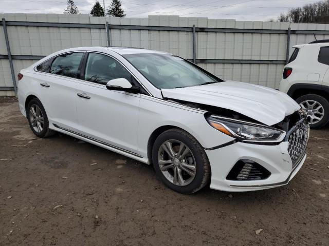 5NPE34AF0KH811018 - 2019 HYUNDAI SONATA LIMITED WHITE photo 4