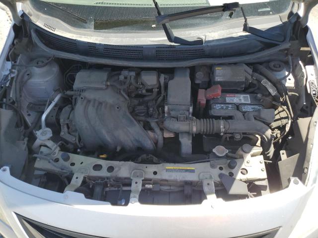 3N1CN7AP4EL867949 - 2014 NISSAN VERSA S SILVER photo 11