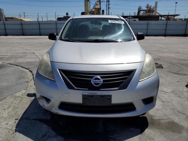 3N1CN7AP4EL867949 - 2014 NISSAN VERSA S SILVER photo 5