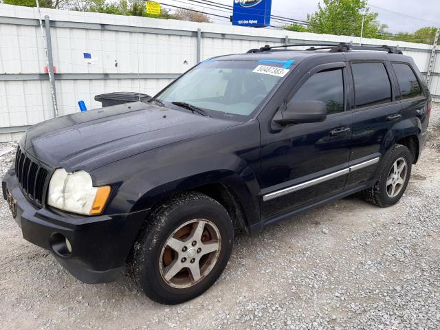 1J4GR48K56C260249 - 2006 JEEP CHEROKEE LAREDO BLACK photo 1