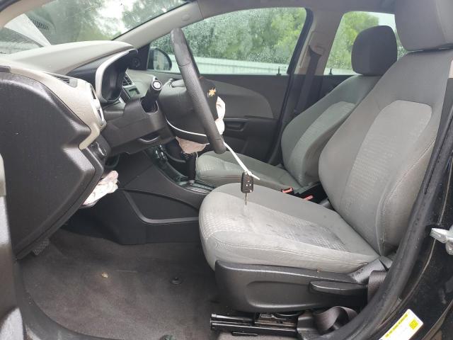 1G1JB5SH5H4150889 - 2017 CHEVROLET SONIC LS შავი ფოტო 7