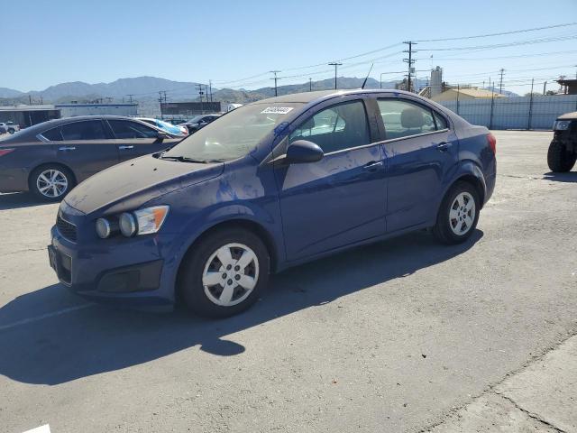 1G1JA5SH5D4187132 - 2013 CHEVROLET SONIC LS BLUE photo 1