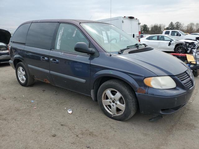 1D4GP45R07B160535 - 2007 DODGE CARAVAN SXT BLUE photo 4