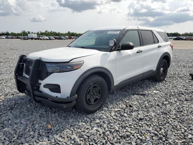 1FM5K8AB2LGA41848 - 2020 FORD EXPLORER POLICE INTERCEPTOR 白色 照片 1