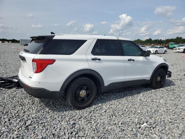 1FM5K8AB2LGA41848 - 2020 FORD EXPLORER POLICE INTERCEPTOR 白色 照片 3