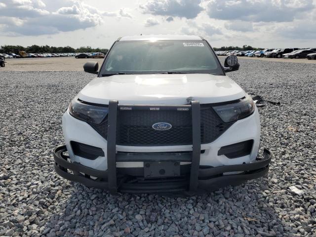 1FM5K8AB2LGA41848 - 2020 FORD EXPLORER POLICE INTERCEPTOR 白色 照片 5
