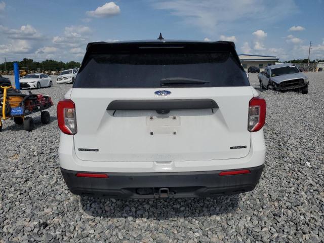 1FM5K8AB2LGA41848 - 2020 FORD EXPLORER POLICE INTERCEPTOR 白色 照片 6