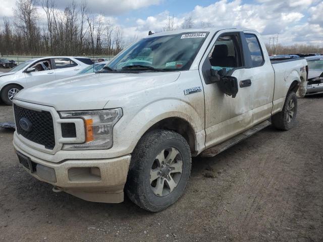 1FTEX1EP2LFC01929 - 2020 FORD F150 SUPER CAB WHITE photo 1