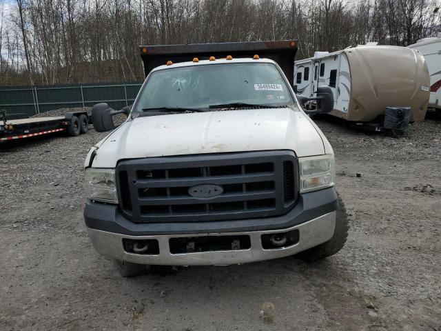 1FDWF37PX7EA16180 - 2007 FORD F350 SUPER DUTY WHITE photo 5