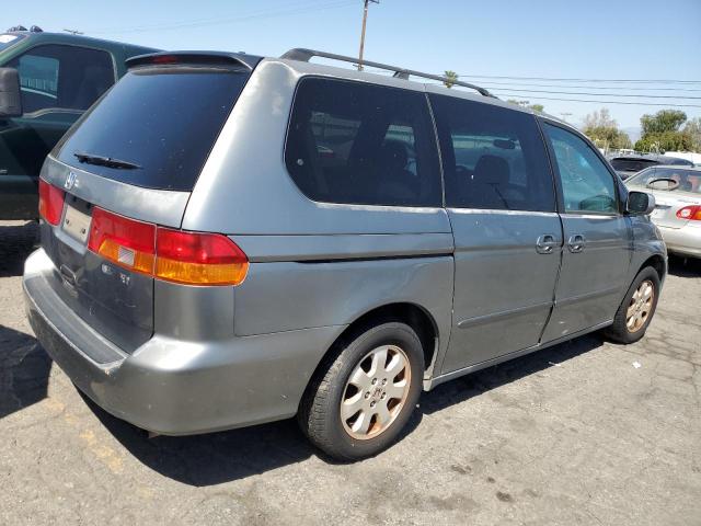 2HKRL18612H570057 - 2002 HONDA ODYSSEY EX GRAY photo 3