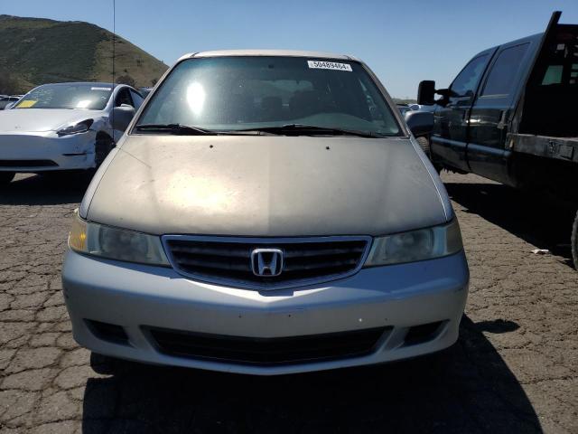 2HKRL18612H570057 - 2002 HONDA ODYSSEY EX GRAY photo 5