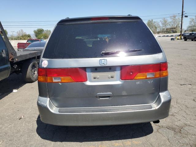 2HKRL18612H570057 - 2002 HONDA ODYSSEY EX GRAY photo 6