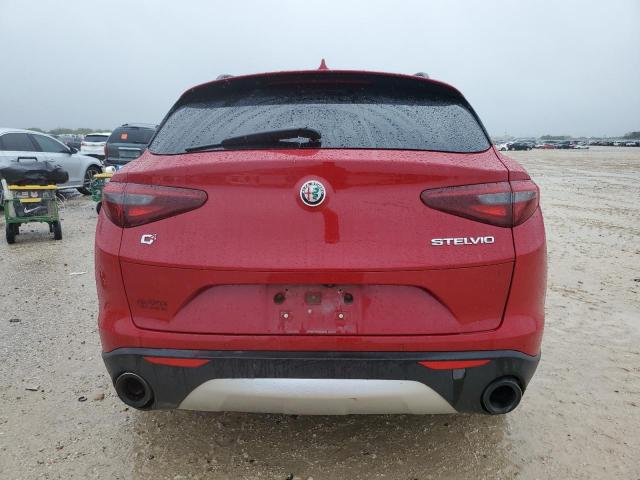 ZASFAKNN0J7B83066 - 2018 ALFA ROMEO STELVIO TI SPORT RED photo 6