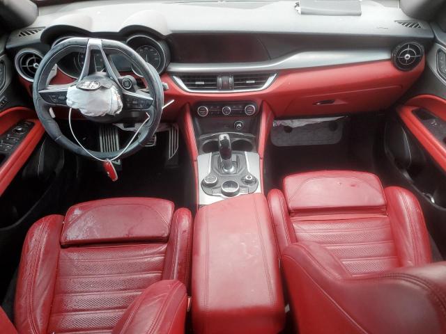ZASFAKNN0J7B83066 - 2018 ALFA ROMEO STELVIO TI SPORT RED photo 8