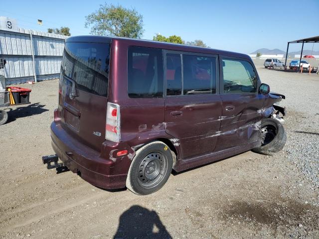 JTLKT324354025724 - 2005 TOYOTA SCION XB PURPLE photo 3