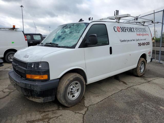 1GCWGAFG1L1269560 - 2020 CHEVROLET EXPRESS G2 WHITE photo 1