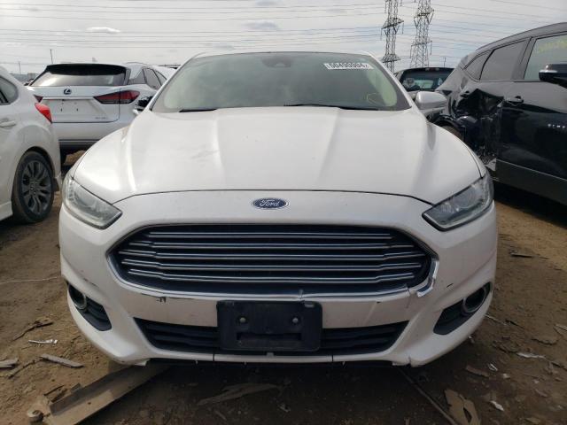 3FA6P0LU7DR296702 - 2013 FORD FUSION SE HYBRID WHITE photo 5