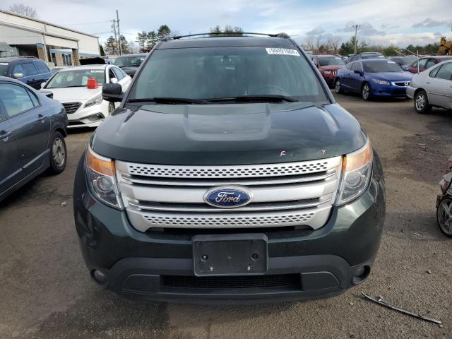 1FM5K8D82DGA87486 - 2013 FORD EXPLORER XLT GREEN photo 5