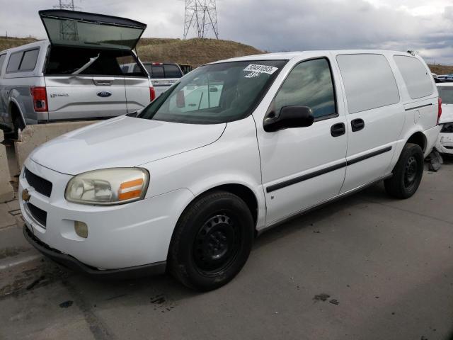 1GBDV13W28D107956 - 2008 CHEVROLET UPLANDER INCOMPLETE WHITE photo 1