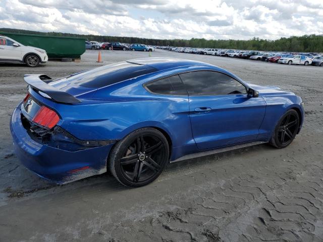 1FA6P8AM7H5217782 - 2017 FORD MUSTANG BLUE photo 3