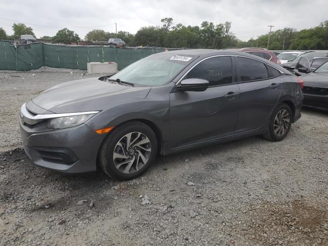 2HGFC2F78GH539927 - 2016 HONDA CIVIC EX GRAY photo 1