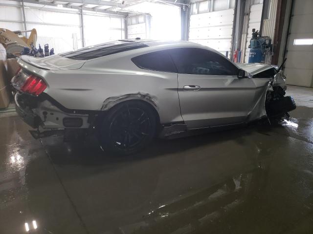 1FA6P8TH0H5313320 - 2017 FORD MUSTANG SILVER photo 3