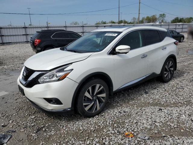 5N1AZ2MG5GN167587 - 2016 NISSAN MURANO S WHITE photo 1