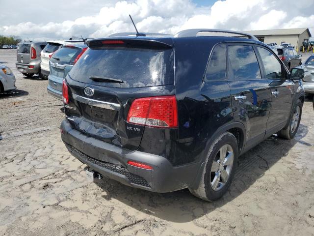 5XYKU4A28DG346091 - 2013 KIA SORENTO EX BLACK photo 3