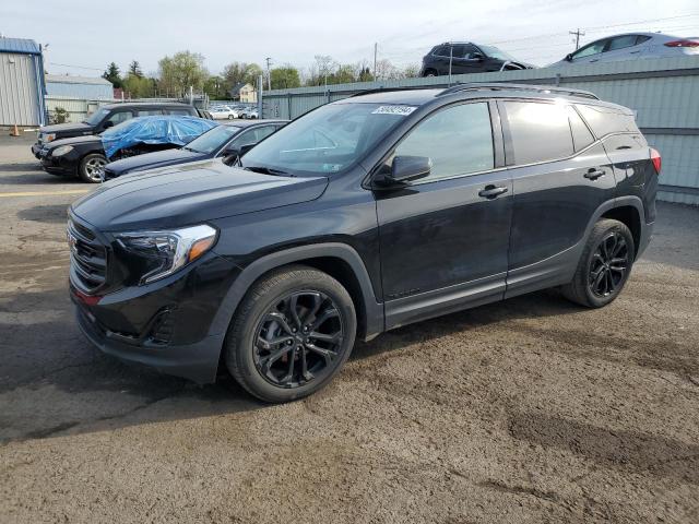 3GKALTEVXML377093 - 2021 GMC TERRAIN SLE BLACK photo 1