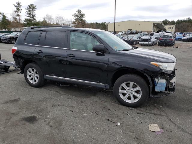 5TDBK3EH4DS278633 - 2013 TOYOTA HIGHLANDER BASE BLACK photo 4