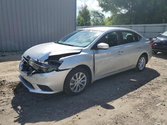 3N1AB7AP1KY222254 - 2019 NISSAN SENTRA S SILVER photo 1