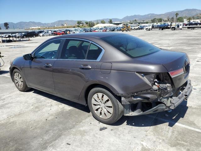 1HGCP2F3XCA003350 - 2012 HONDA ACCORD LX GRAY photo 2