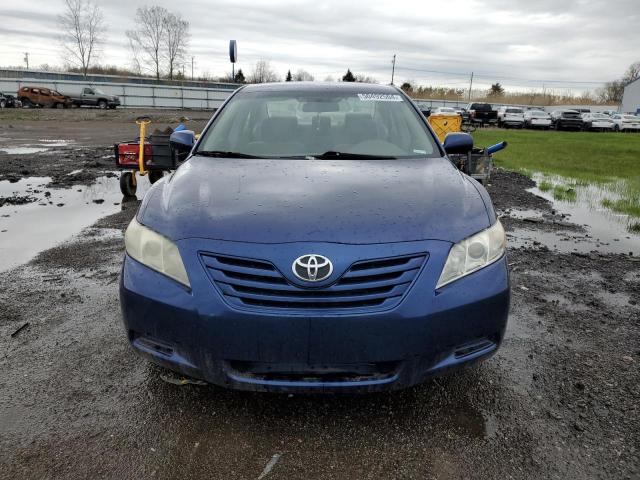 4T1BE46K97U163318 - 2007 TOYOTA CAMRY CE BLUE photo 5