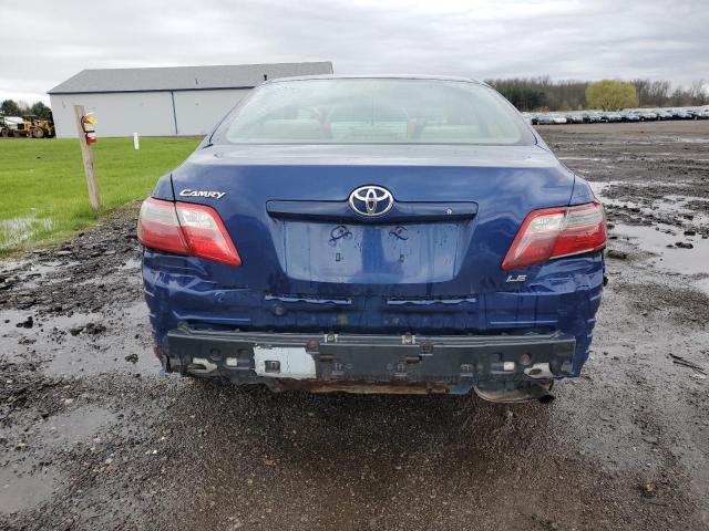 4T1BE46K97U163318 - 2007 TOYOTA CAMRY CE BLUE photo 6