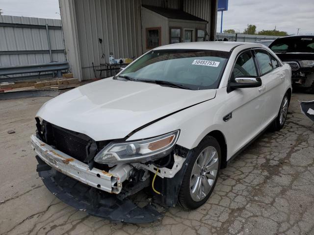 1FAHP2FW0CG123286 - 2012 FORD TAURUS LIMITED WHITE photo 1