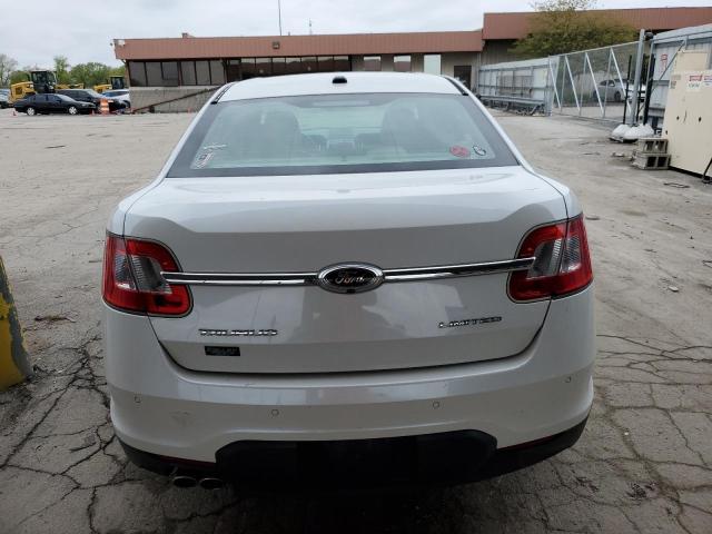 1FAHP2FW0CG123286 - 2012 FORD TAURUS LIMITED WHITE photo 6