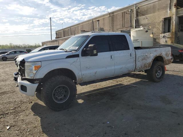 1FT7W2BT2BEA71528 - 2011 FORD F250 SUPER DUTY WHITE photo 1