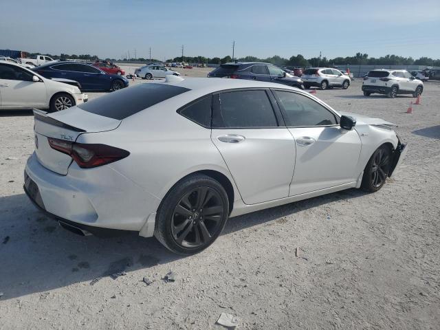 19UUB5F50MA008550 - 2021 ACURA TLX TECH A WHITE photo 3