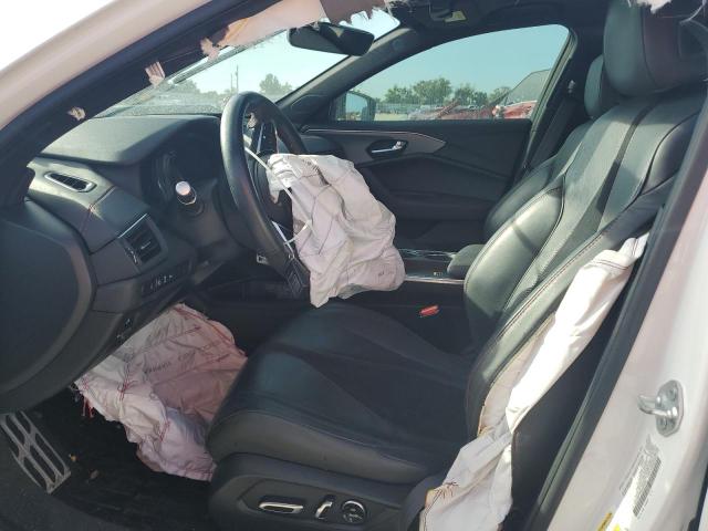 19UUB5F50MA008550 - 2021 ACURA TLX TECH A WHITE photo 7