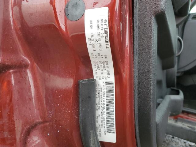 1J8HG48K68C212884 - 2008 JEEP COMMANDER SPORT Bordeaux Foto 12