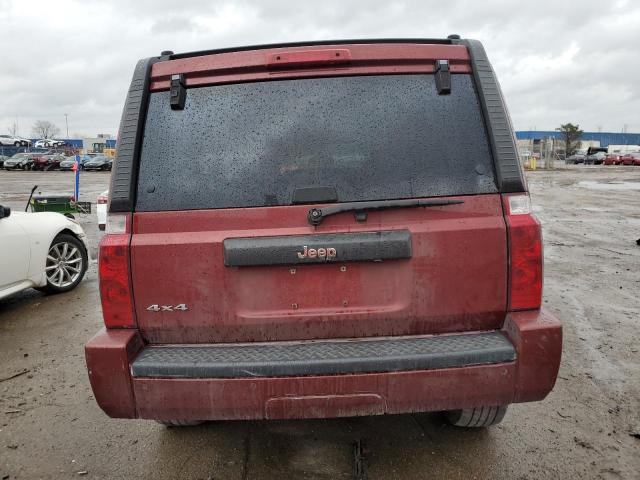 1J8HG48K68C212884 - 2008 JEEP COMMANDER SPORT Bordeaux Foto 6
