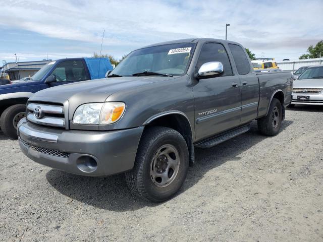 5TBRU34115S446798 - 2005 TOYOTA TUNDRA ACCESS CAB SR5 GRAY photo 1
