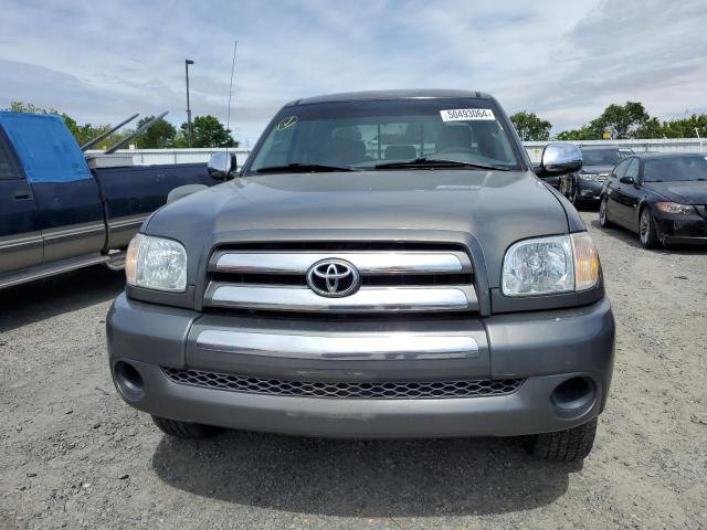 5TBRU34115S446798 - 2005 TOYOTA TUNDRA ACCESS CAB SR5 GRAY photo 5