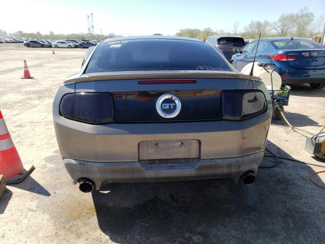 1ZVBP8CF5B5143967 - 2011 FORD MUSTANG GT GRAY photo 6