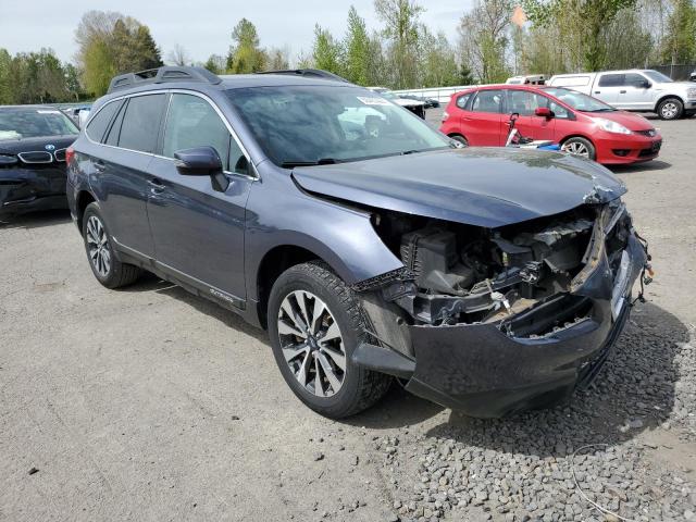 4S4BSANC0G3329443 - 2016 SUBARU OUTBACK 2.5I LIMITED BLUE photo 4